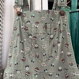 Women’s Floral Overalls - US 6